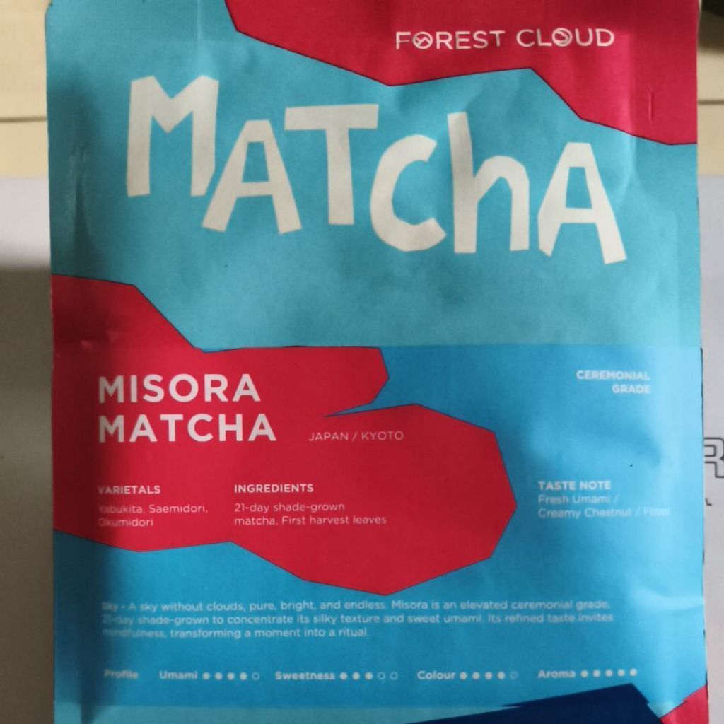 [READY]FOREST CLOUD MISORA MATCHA 100GR
