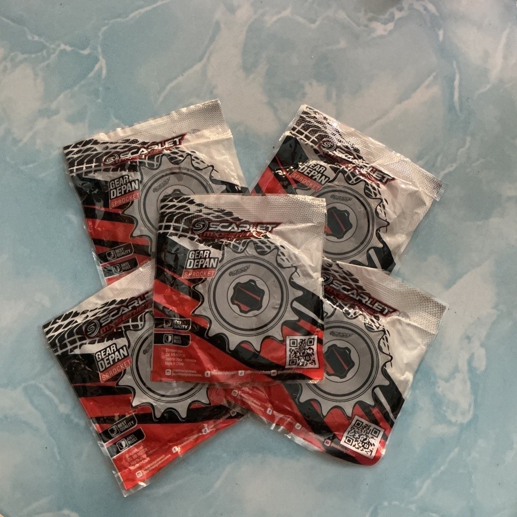 [Ready]Gear depan Scarlet CRF 14T