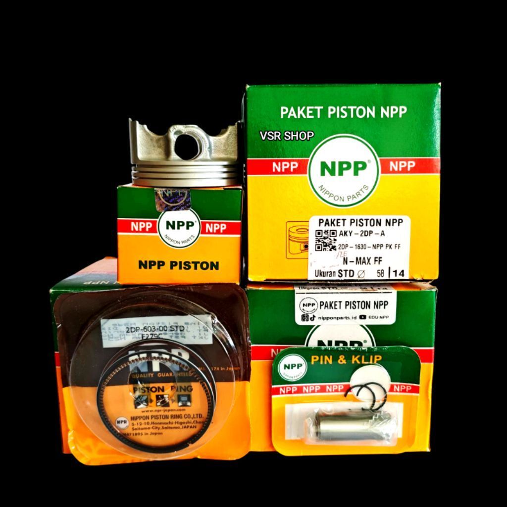 NMAX OLD NIPPON PARTS NPP PISTON KIT 2DP YAMAHA NMAX OLD FF