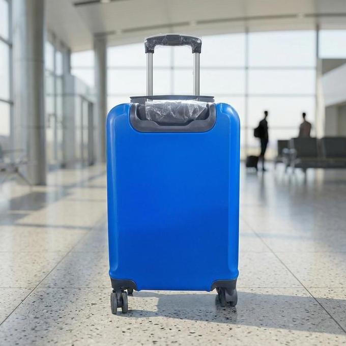 Promo AOMI Koper Travel Aomi bahan ABS Polos Ringan & Simple dengan Resleting 20inch Diskon