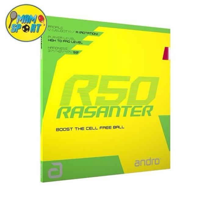 Karet Bet Pingpong Tenis Meja ANDRO RASANTER R50 Original