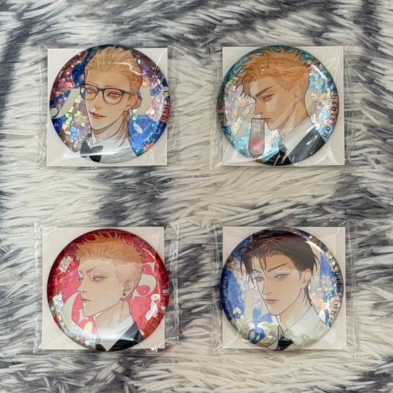 Official Merch 19 adays Old Xian Badge - Jian Yi / Zheng Xi / He Tian / Little Mo