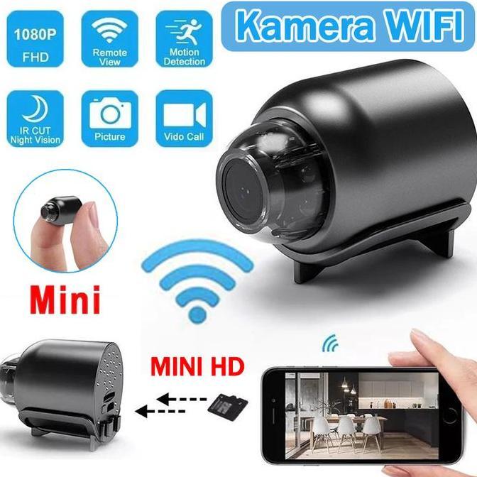 X5 Kamera CCTV Mini | Kamera Keamanan WiFi | Kamera Kecil HD 1080P | Kamera Keamanan Bluetooth | CCT