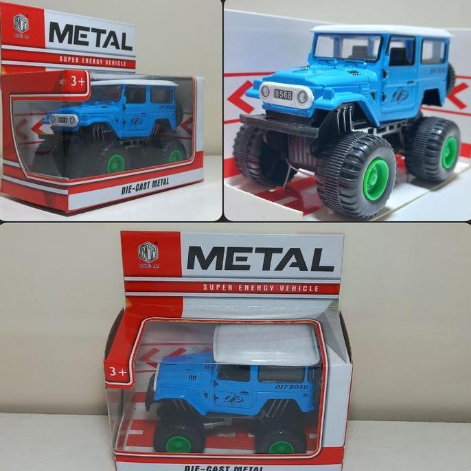 DIECAST METAL TOYOTA LAND CRUISER FJ40 JIP HARDTOP FJ 40 BYD27