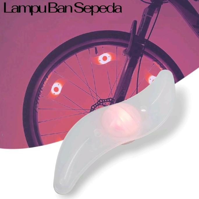Promo DACHELUN Lampu Velg Ban Sepeda LED Bicycle Wheel Light Waterproof 1PCS - DC-889 Diskon
