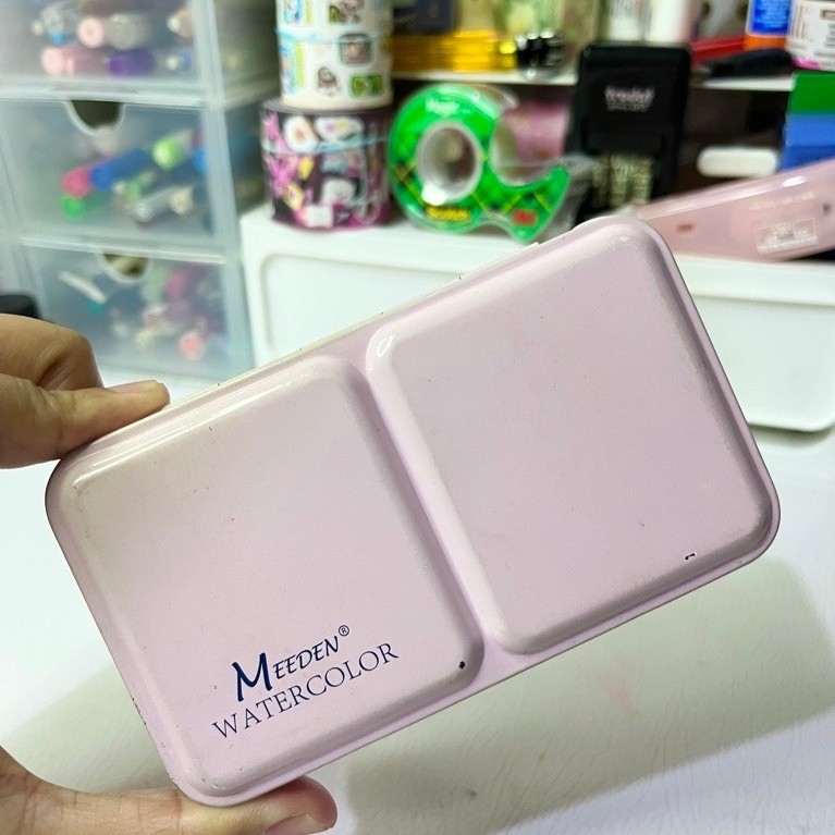 [preloved] meeden tin case watercolor