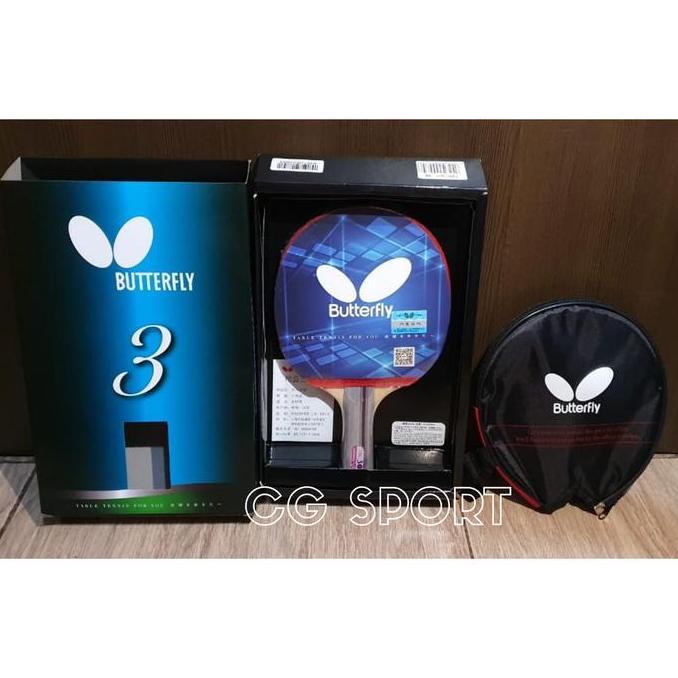 TERBARU - Bat Pingpong Butterfly TBC 301 ORIGINAL