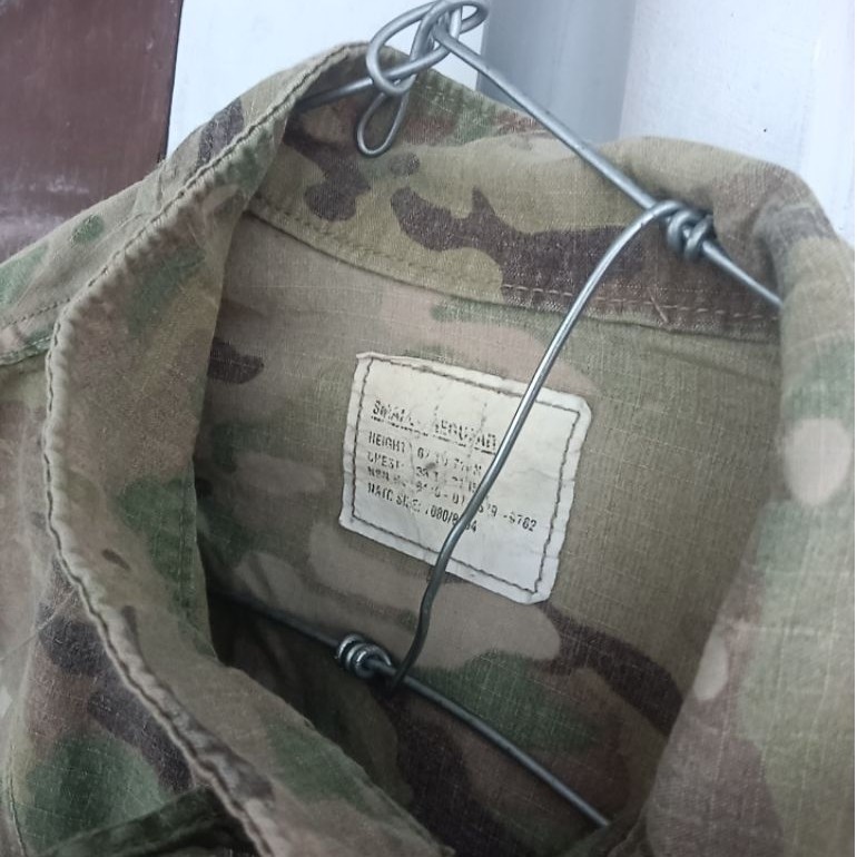 Jaket BDU ACU multicam ocp nato insect guard anti bara