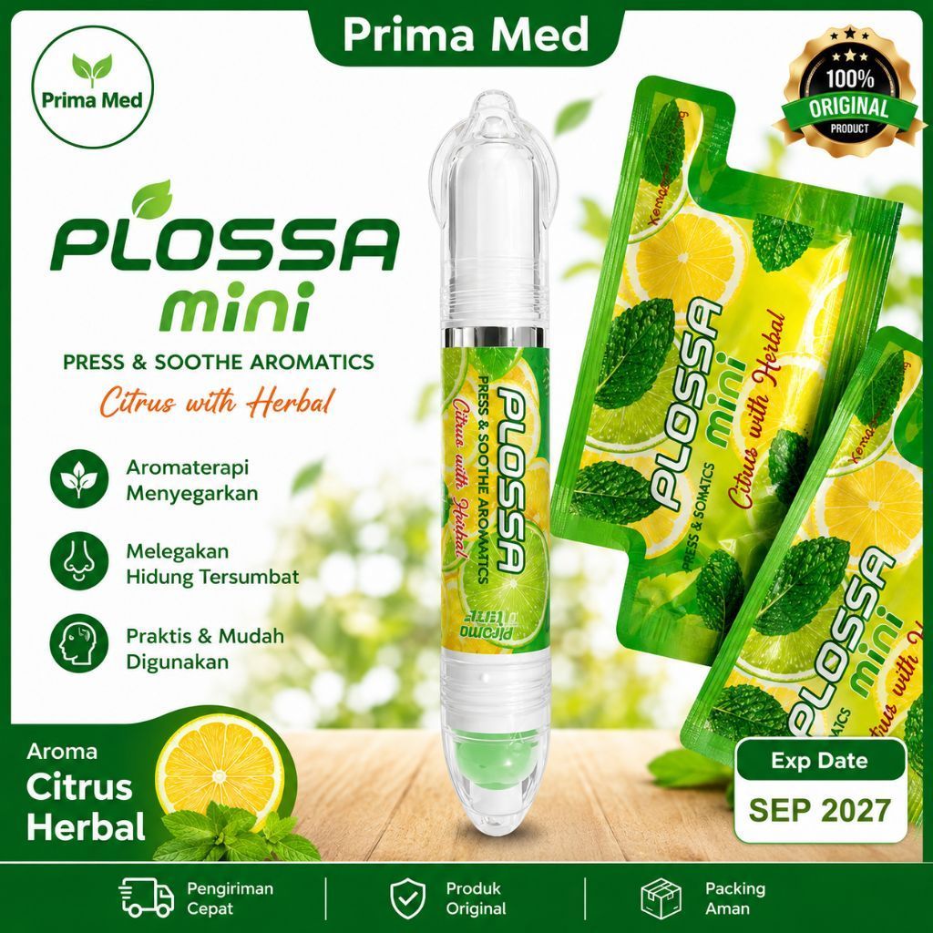 Plossa Mini Kemasan Baru / Plossa Refill / Plossa Kemasan isi ulang