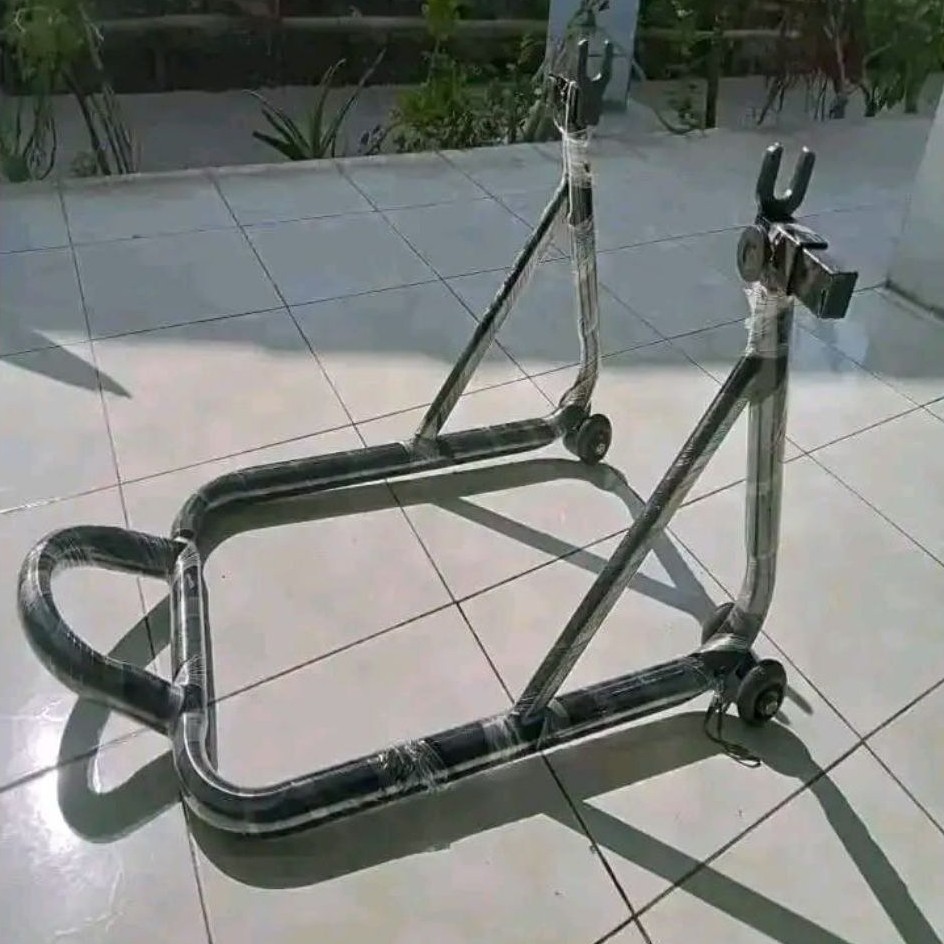 Standar Paddock Motor Universal Type Y Hitam