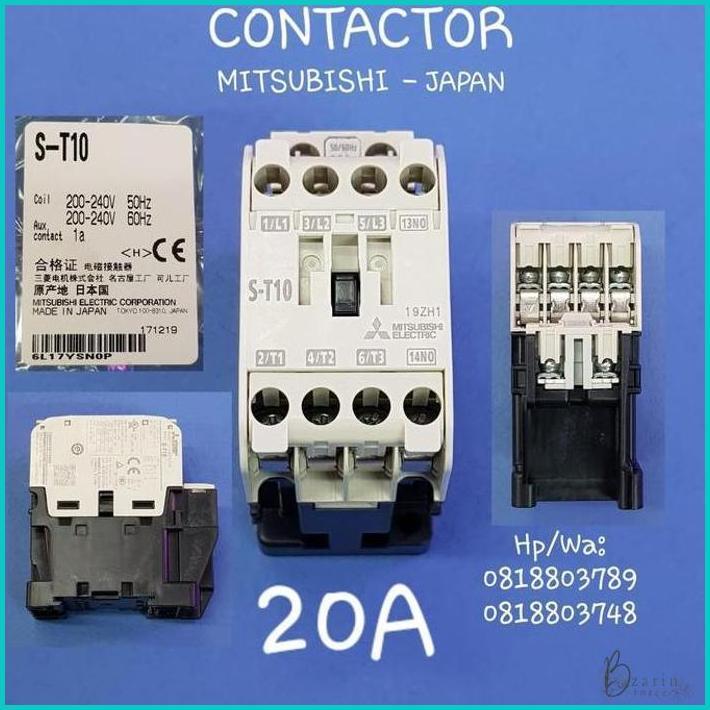 CONTACTOR MITSUBISHI 20A JAPAN ORIGINAL BESTSELLER