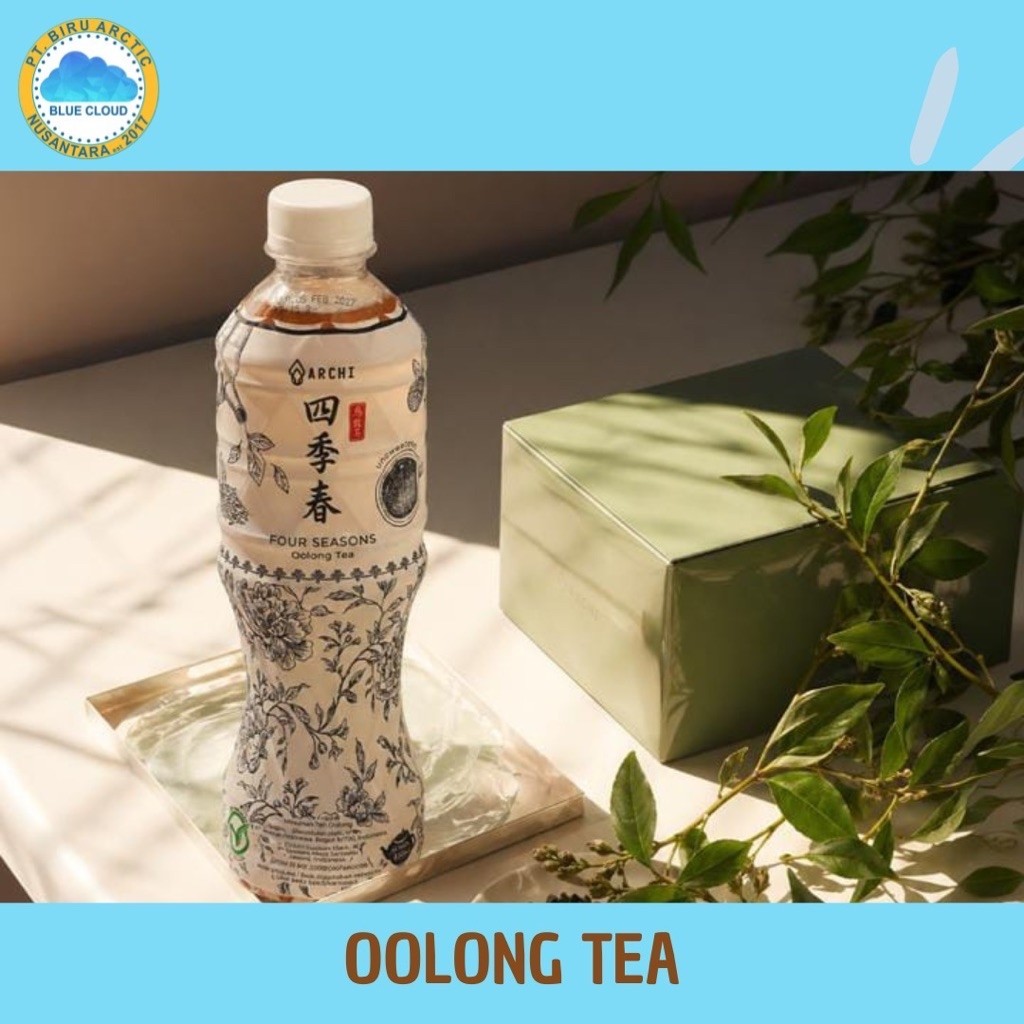 Teh Oolong ARCHI Four Seasons Oolong Tea botol minuman teh