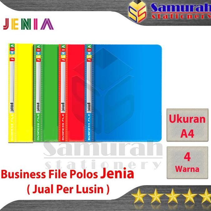 Doc- Business File Polos Ukuran A4 Jenia / Laporan Bisnis File Acco Plastik A4 Jual Per Lusin