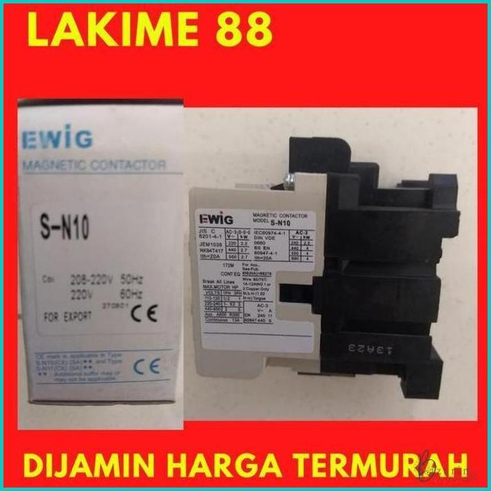 EWIG SN 10, MAGNETIC CONTACTOR EWIG ASLI
