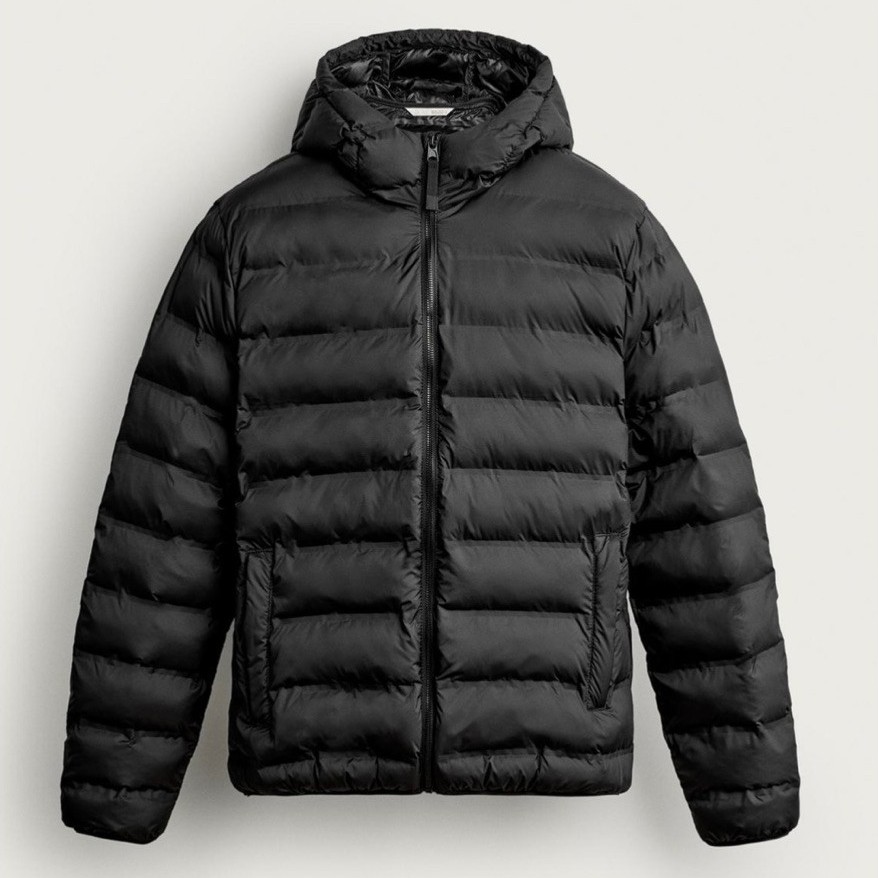 Jaket Winter Musim Dingin / Puffer Cowok Zara