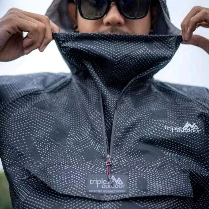 Jas hujan Ultralht triple goretex teroof - raincoat kangguru
