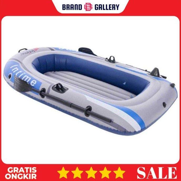 INTIME 400 Perahu Karet Mancing Inflatable Fishing Boat 4 Person