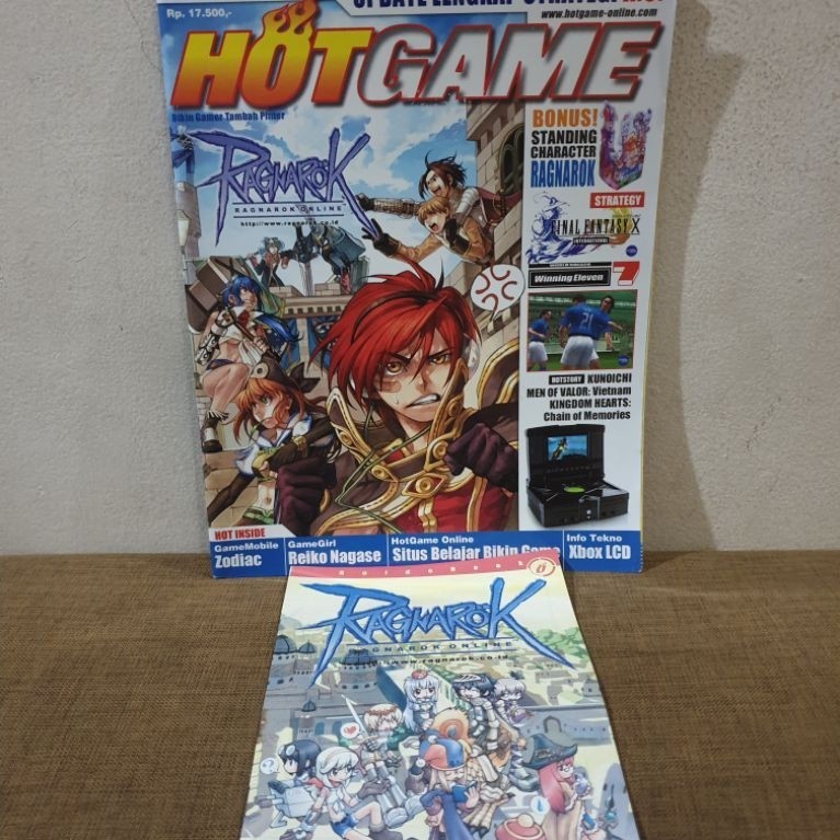 Majalah Game Lokal Hotgame Edisi 104 cover Ragnarok + BONUS BOOKLET RAGNAROK