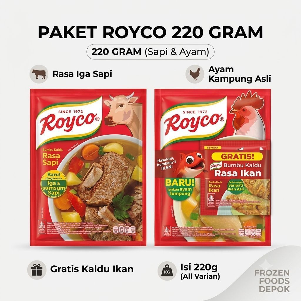 ROYCO SAPI & AYAM 220 GRAM