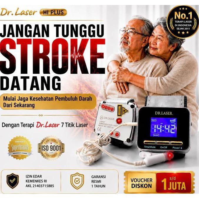 FARMUKE Dr Laser Hi Plus Original Official Gogomall Alat Terapi Inovatif Low Level Laser | Bantu Jag