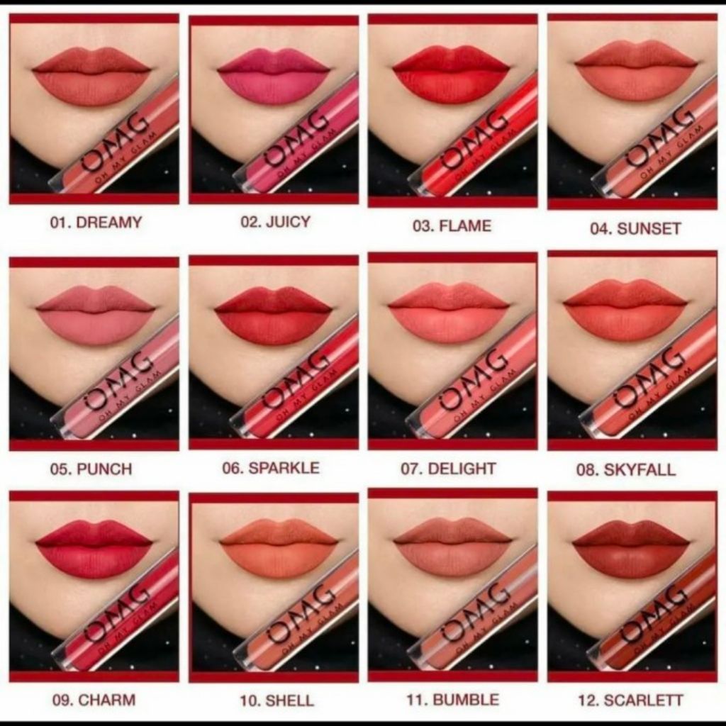 lipcream / lip cream / lipgloss / lip gloss omg
