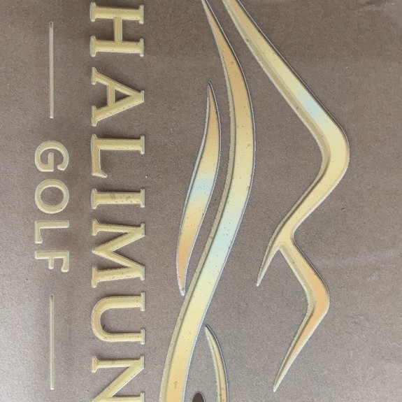 sticker golf halimun (UV)