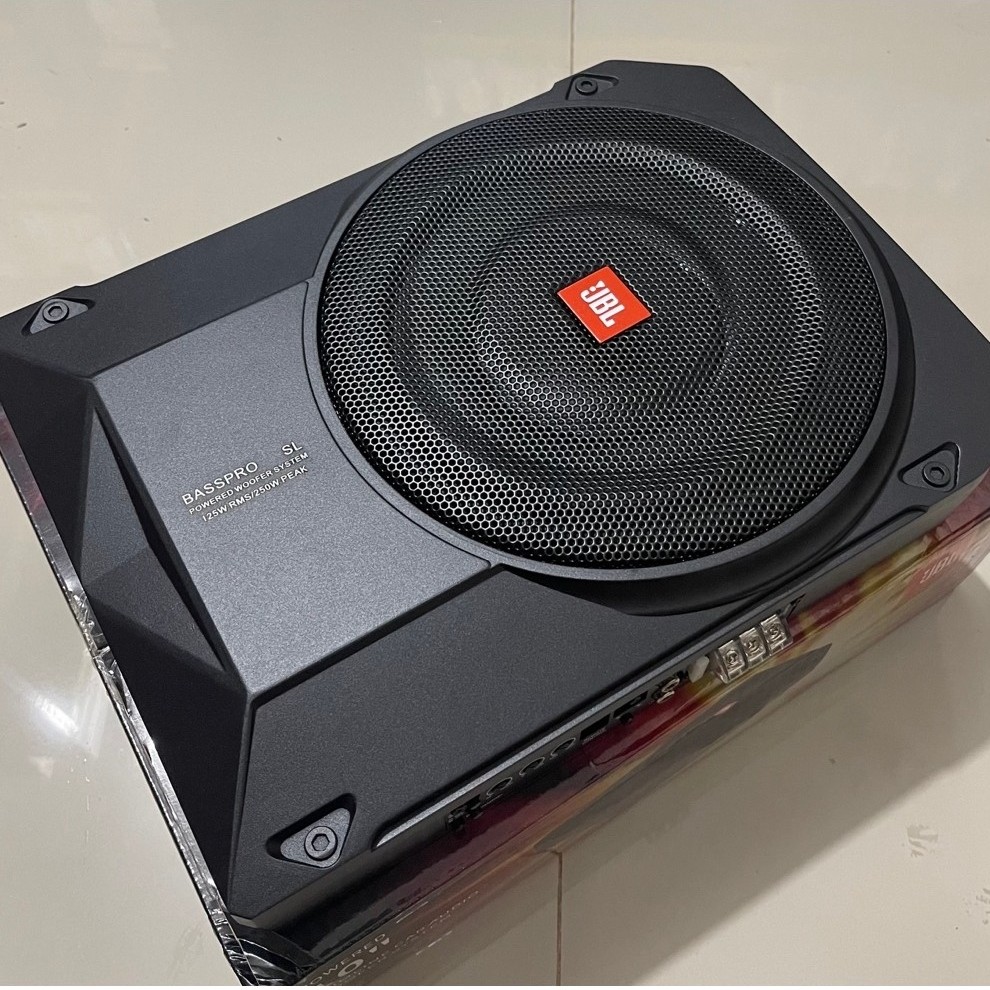 Slimline car audio woofer system 10” SL10 basspro SL