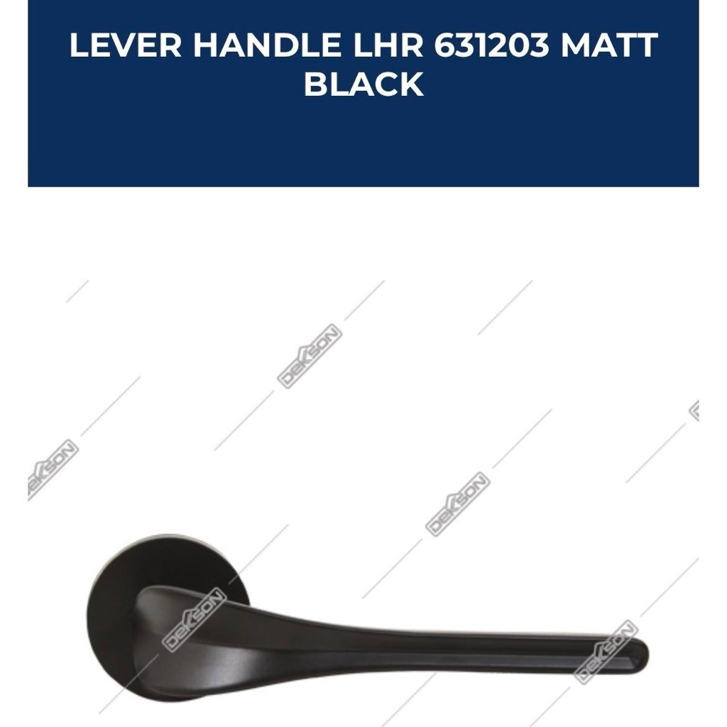 DEKKSON LHR 631203 MATT BLACK