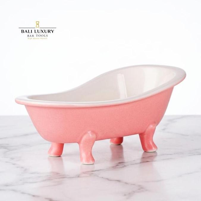 %$%$%$%$] Bali Luxury | Bathtub Cup Ceramic Cocktail Glass 200ml - Pink