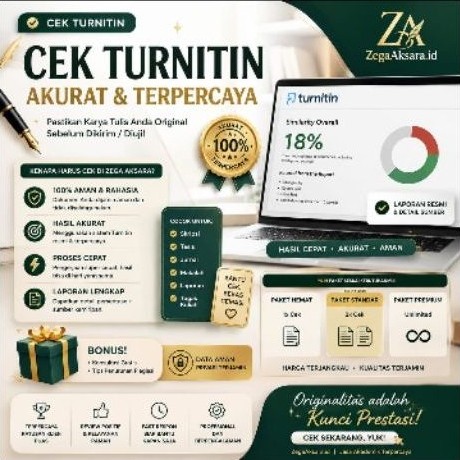 CEK TURNITIN Original & Terpercaya | Cek Similarity Skripsi, Jurnal, Makalah | ZegaAksara.id