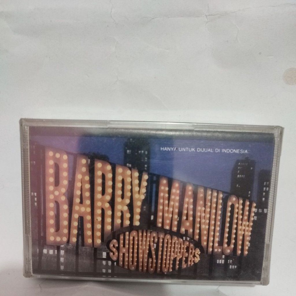 KASET BARRY MANILOW SHOWSTOPPERS
