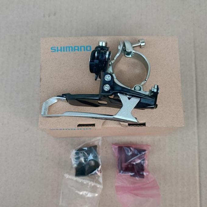 Promo Front Derailleur FD TY510  3 Speed 48T Shimano Tourney Tarikan Atas Bawah. Operan Tengah Seped