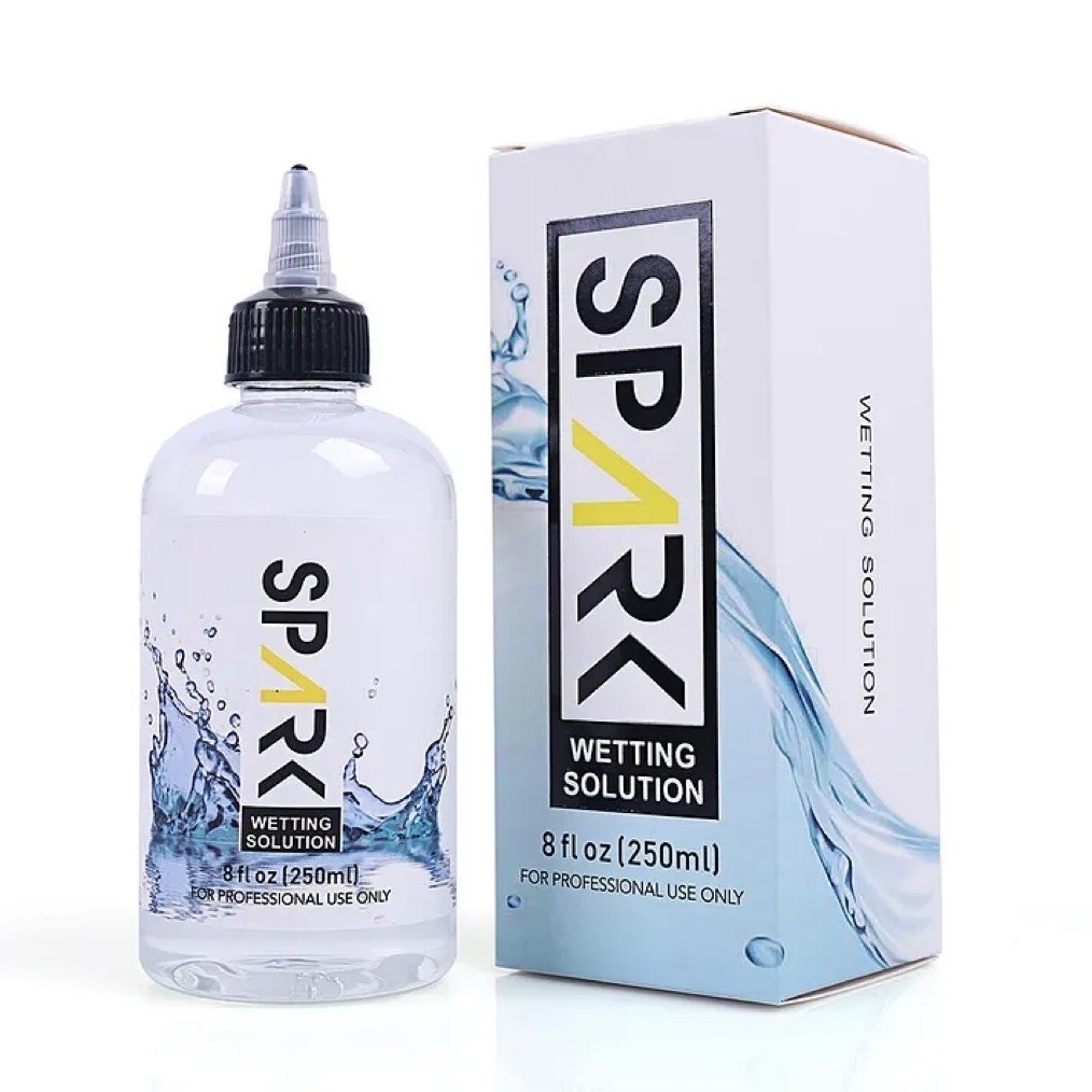 Spark Tattoo Ink Mixing Solution 8 oz Cairan pencampuran tinta tato