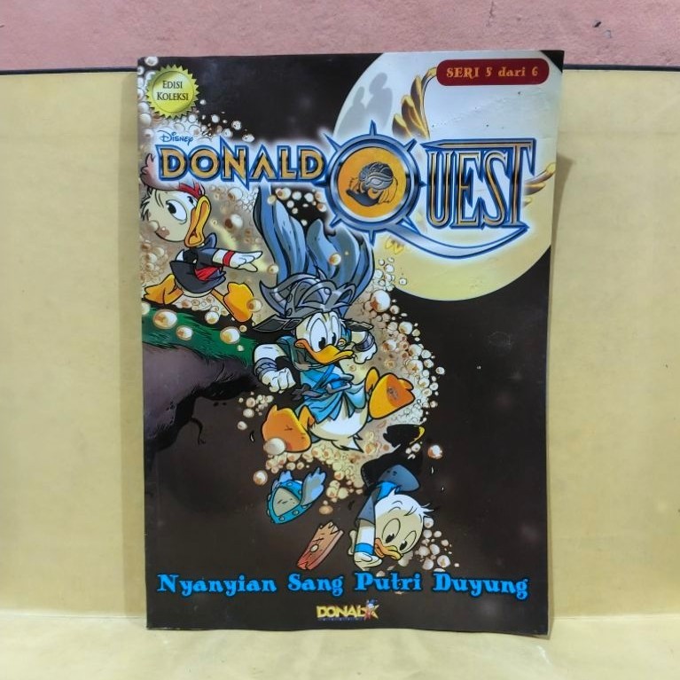 Donald quest nyanyian sang putri duyung seri 5 dari 6