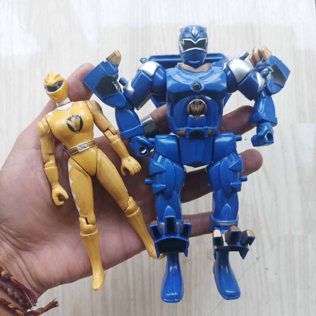 Paket Power Rangers Dino Thunder Mainan Action Figure