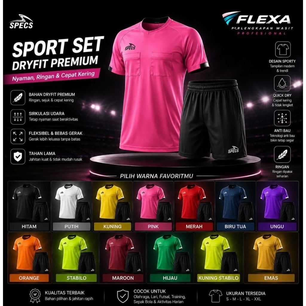 BAJU WASIT/ATASAN WASIT SPECS LIGA 1
