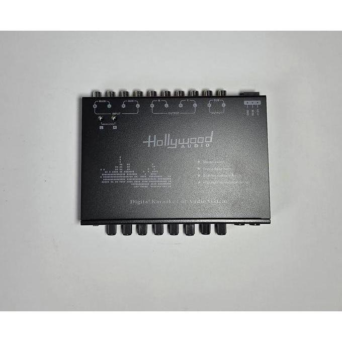 Hollywood Parametik Preamp Karaoke HW 789s Parametrix 2 Mic 11.15 DC 6V RMS T.H.D 0.01% Kualitas Sua