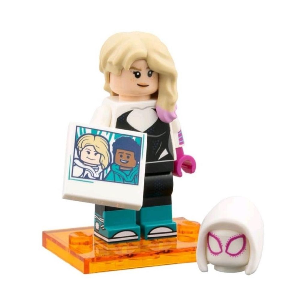 Lego minifigures 71050 spider Gwen, Lego Spiderman original