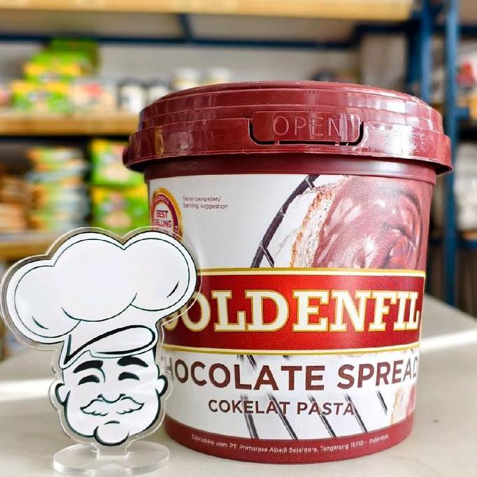 Goldenfil Chocolate Spread 1Kg / Selai Coklat Goldenfil / Coklat Pasta