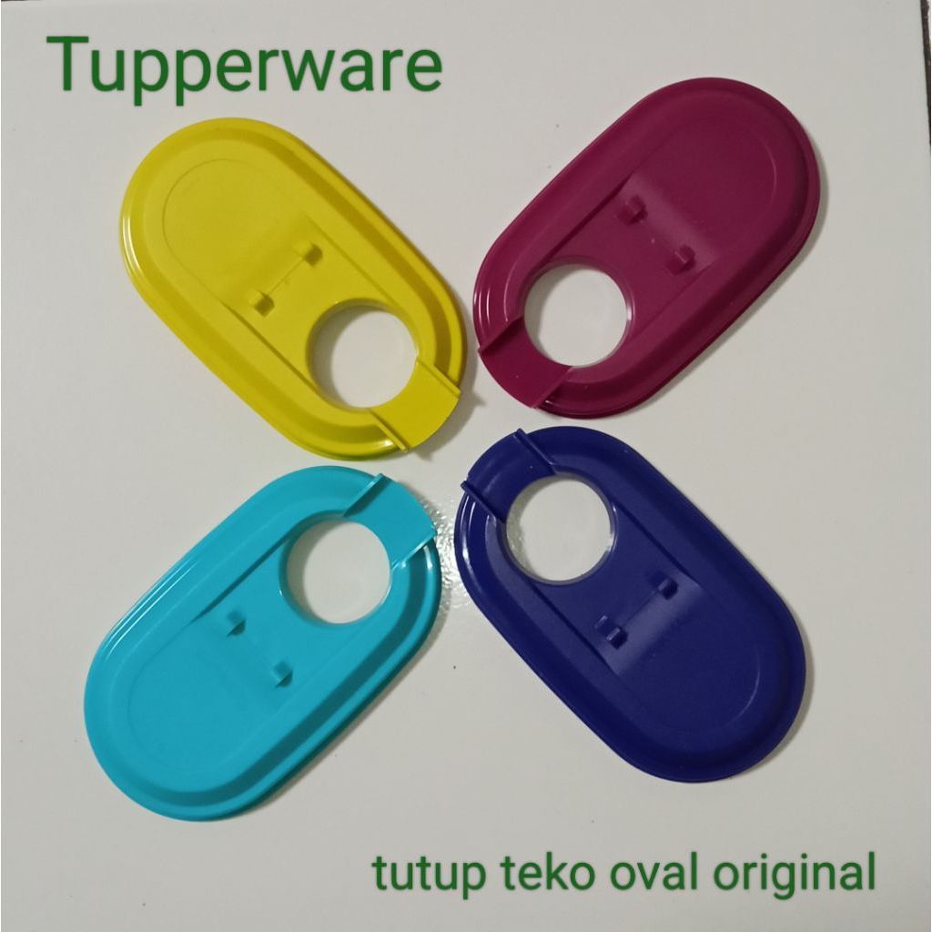 Tutup teko oval Tupperware