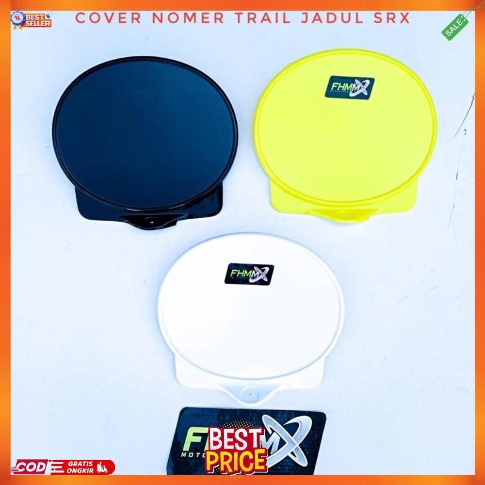 Cover nomer papan nomor trail jadul SRX