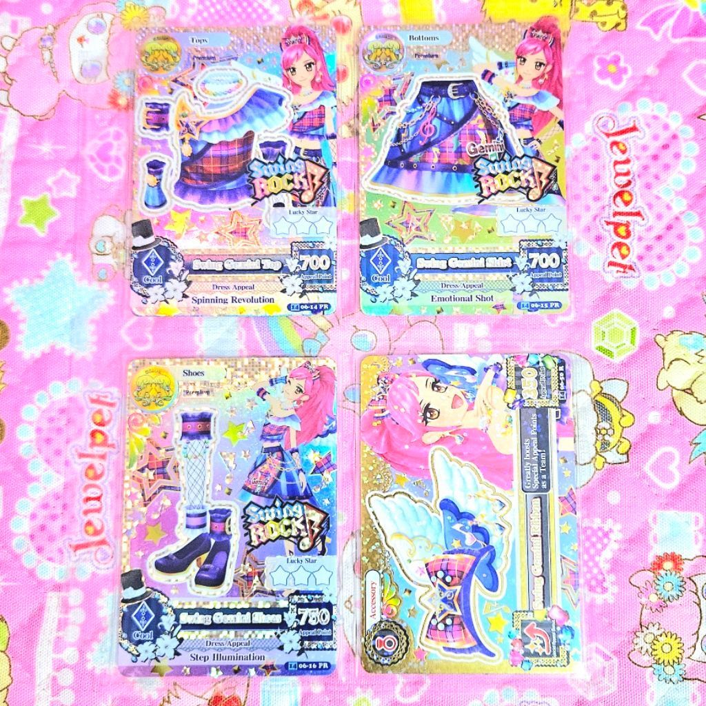[BACA DESKRIPSI] Aikatsu Seira Zodiac Swing Gemini Coord Id Ver Fullset