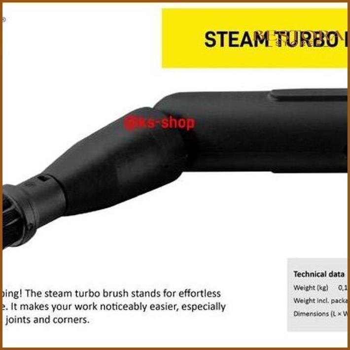 KARCHER STEAM TURBO BRUSH FOR STEAM CLEANER TERBARU
