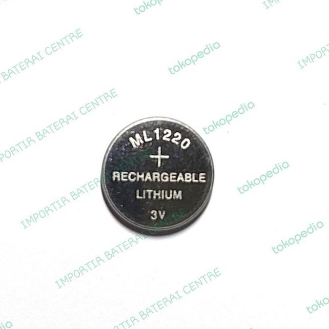 Cam- Baterai Cmos Ml1220 Ml 1220 3Volt Rechargeable Lithium