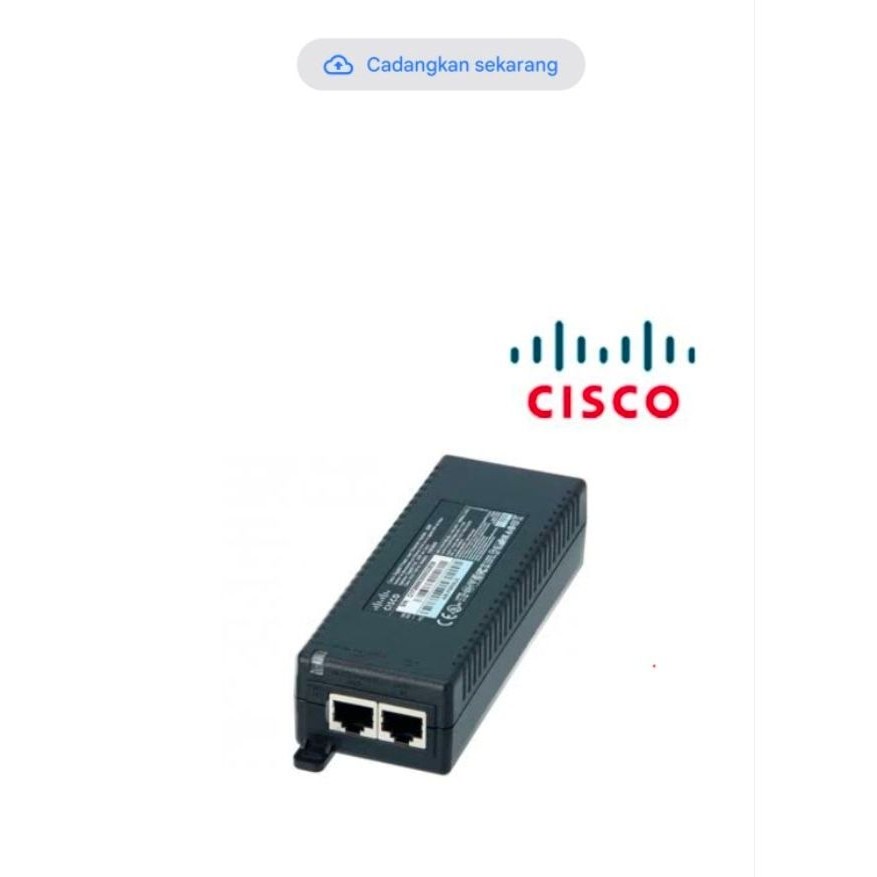 Poe Cisco Air inj 6