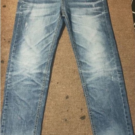 denimFadingDenimRiped