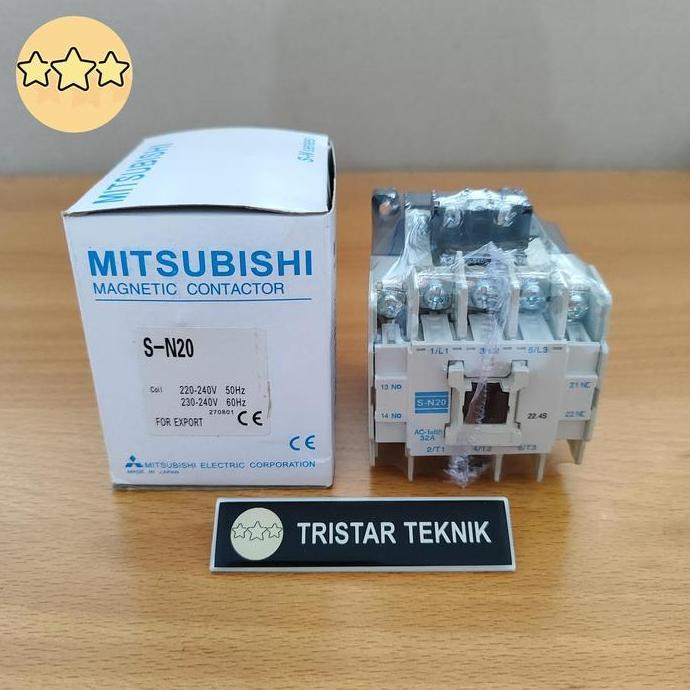 [] MITSUBISHI CONTACTOR SN 20 Kontaktor s-n20 sn20 SN-20