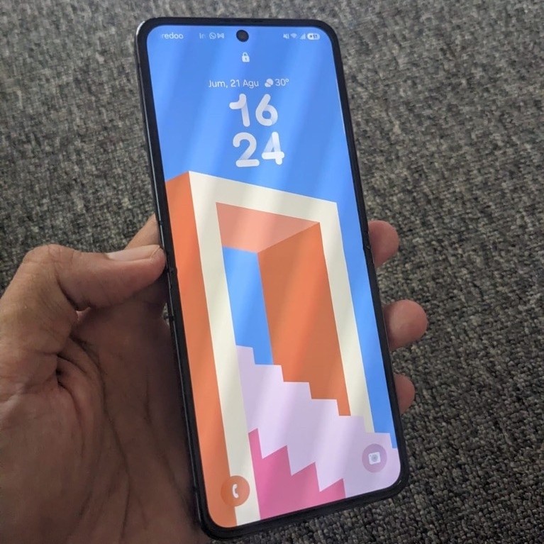 Samsung Z Flip 5 Fullset SEIN second Murah minus