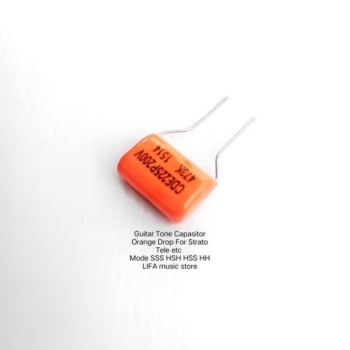 Capasitor Tone Gitar Orange Drop Usa 473J /200V