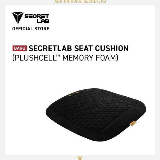 SECRETLAB SEAT CUSHION (PLUSHCELL MEMORY FOAM)